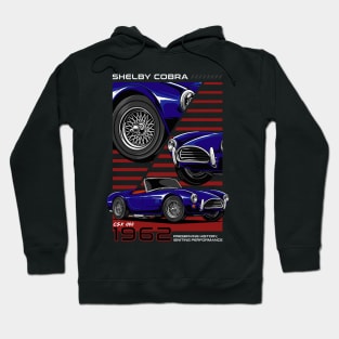 1962 Shelby Cobra Car Hoodie